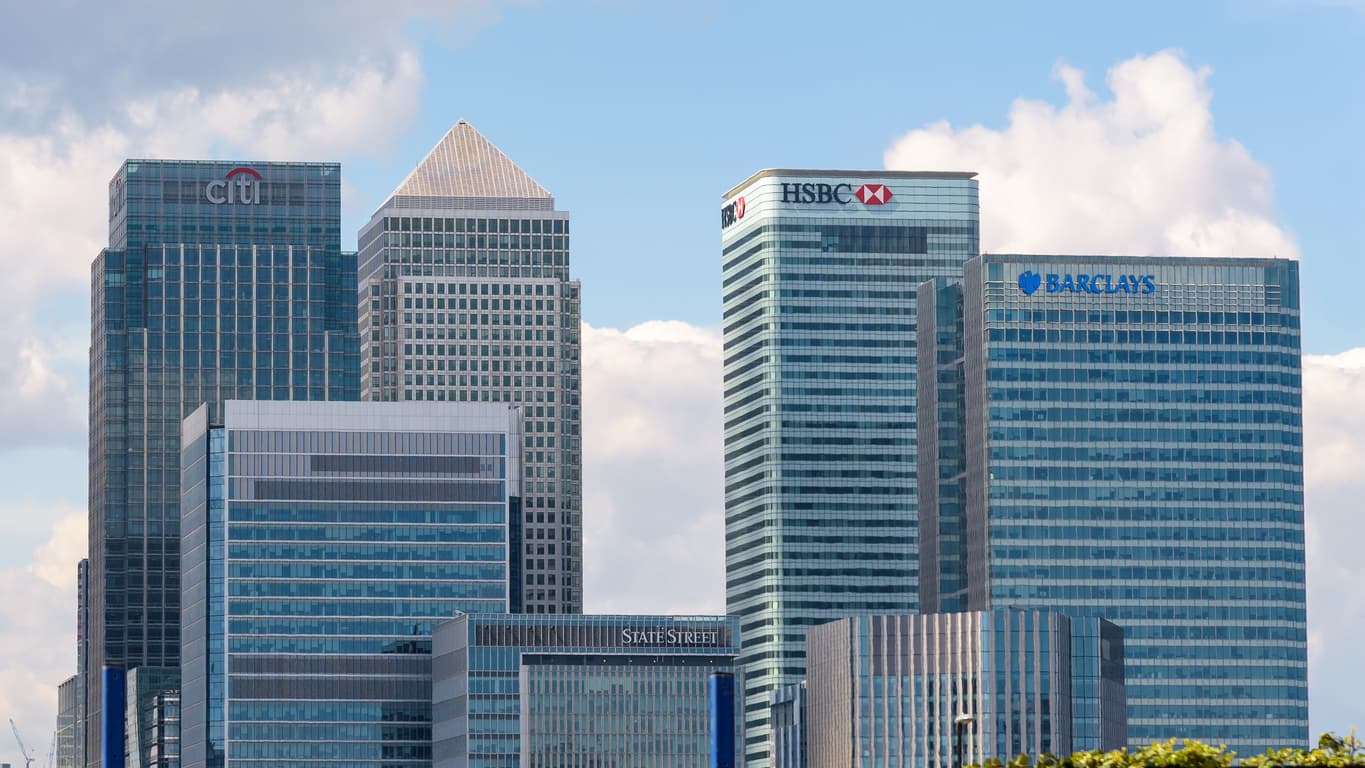 Bank skyline